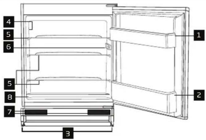IKEA FASTNÄS 105.680.06 - Опис виробу - 1