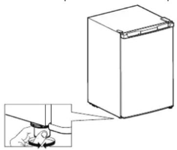 IKEA LAGAN 305.788.01 - Nivelarea aparatului - 1