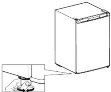 IKEA LAGAN 305.788.01 - Laitteen vaakasuoraan asettaminen - 1