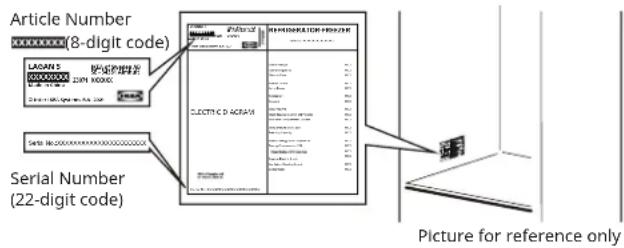 IKEA LAGAN 105.679.26 - Before contacting the After-sales Service: - 1