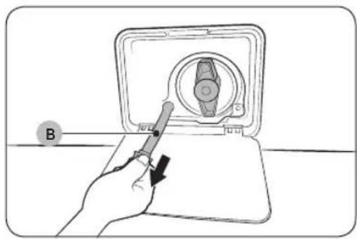 SAMSUNG WH46DBH100EW - Emergency drain - 3