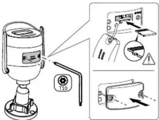 DELTA DORE Tycam Guard - Cambio de la tarjeta de memoria - 1