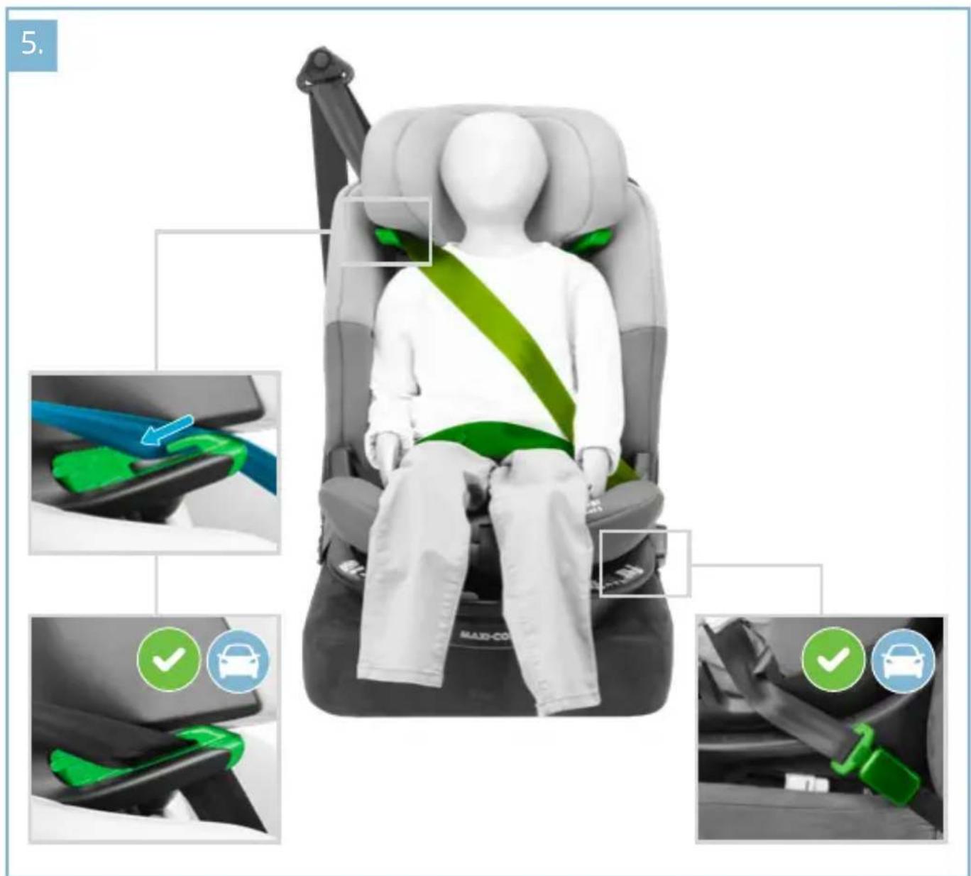 MAXI-COSI Emerald 360 S - - 150 cm - 8