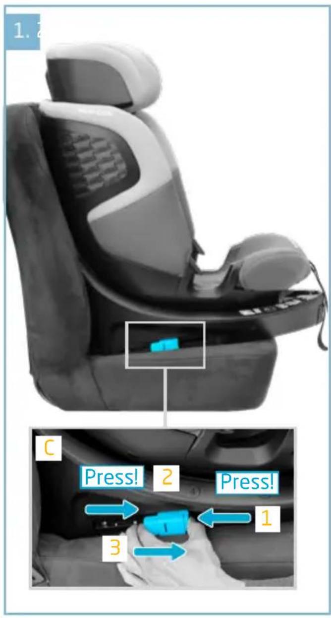 MAXI-COSI Emerald 360 S - - 150 cm - 5