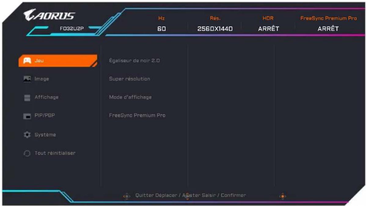 GIGABYTE AORUS FO32U2 - Jeu - 1