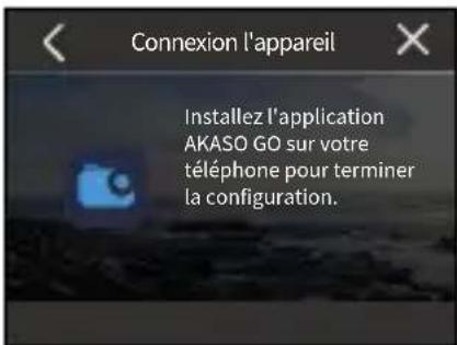 Akaso Brave 8 Lite - ② Connexion l'appareil - 3