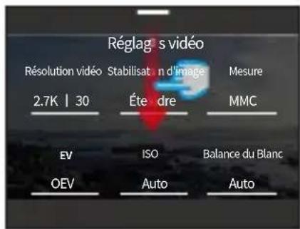 Akaso Brave 8 Lite - Paramètres vidéo - 7