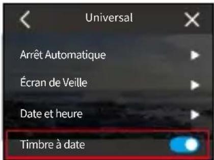 Akaso Brave 8 Lite - Timbre à date - 1