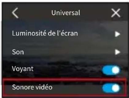 Akaso Brave 8 Lite - Sonore vidéo - 1