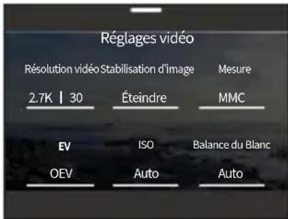 Akaso Brave 8 Lite - Paramètres vidéo - 2
