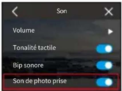 Akaso Brave 8 Lite - ④ Son de photo prise - 1