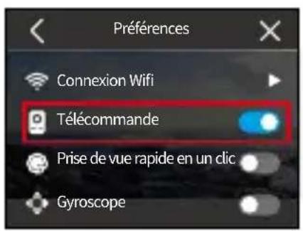 Akaso Brave 8 Lite - Connexion à la télécommande - 3