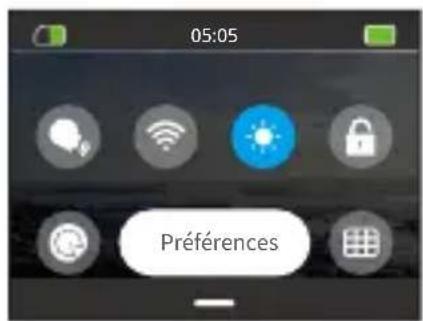 Akaso Brave 8 Lite - Menu rapide - 3