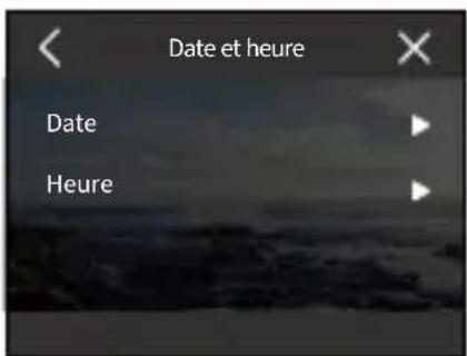 Akaso Brave 8 Lite - Date et heure - 2