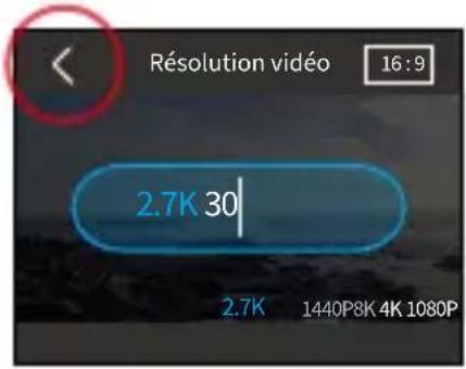 Akaso Brave 8 Lite - Paramètres vidéo - 6