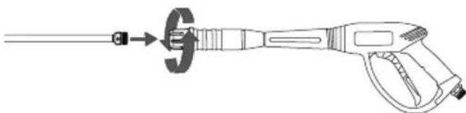 Simpson Megashot MS61367 - Ensamble la pistola rociadora - 1