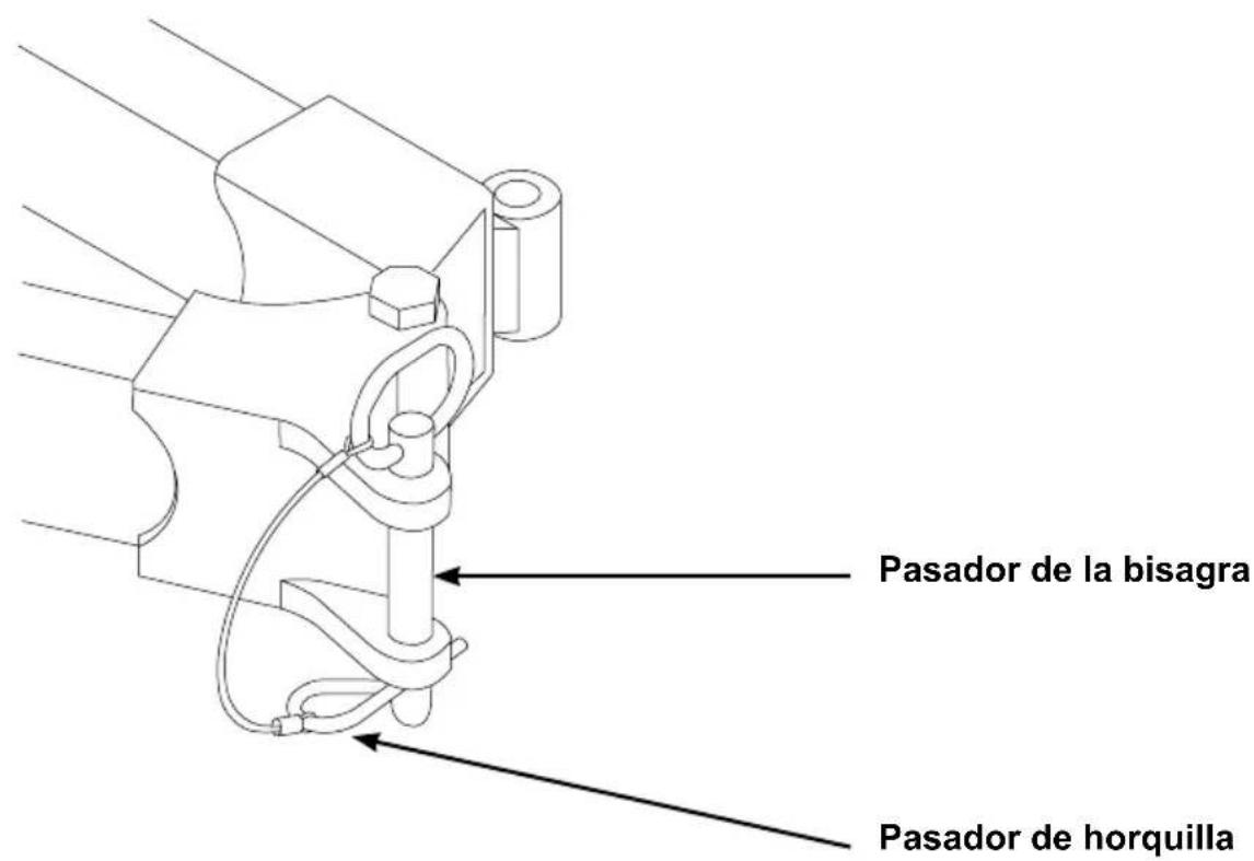 Simpson 95004 - Lengüeta del remolque con bisagra separable (si está equipado) - 1