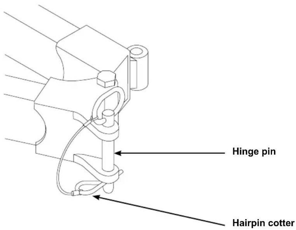 Simpson 95003 - Breakaway Hinge Trailer Tongue (if equipped) - 1