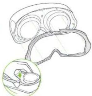 Pico 4 - Installation de l'espacement pour lunettes - 1
