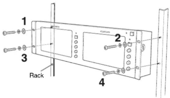 SONY LMD-4420 - Montaje en el rack - 1