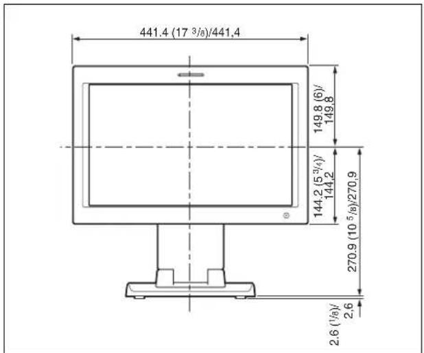 SONY LMD-232W - 경고 - 4