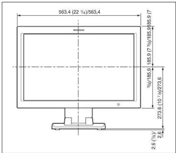 SONY LMD-232W - 경고 - 7