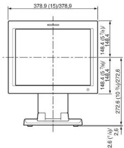 SONY LMD-232W - 경고 - 2