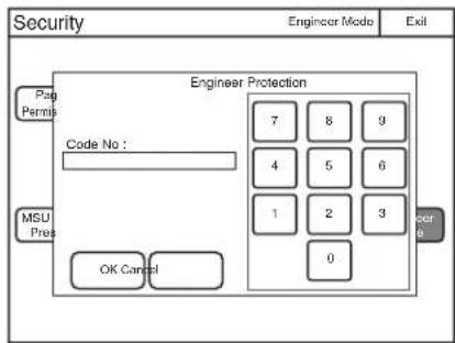 SONY MSU-1000 - Pour définir le code sécurité - 2