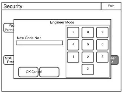 SONY MSU-1000 - Pour changer le code sécurité - 1