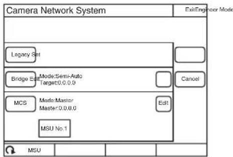 SONY MSU-1000 - Appuyez sur Network. - 2