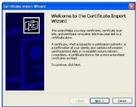 SONY SNC-VM641 - Comment installer le certificat CA - 2