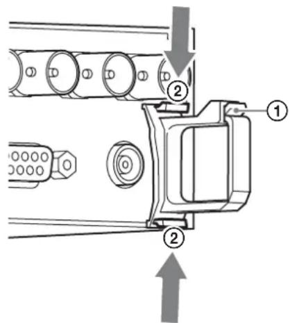 SONY NXL-IP55 - ⑩Point de fixation de l'attache - 1