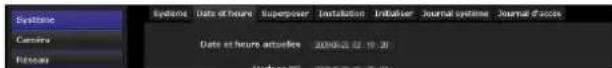 SONY SNC-ZM550 - Comment paramétrer le menu Administrateur - 2