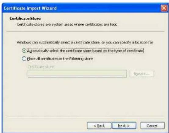 SONY SNC-ZM550 - Comment installer le certificat CA - 3