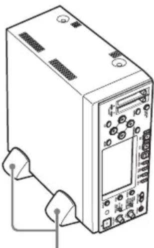 SONY PMW-EX30 - Placement de l'appareil en position verticale - 1