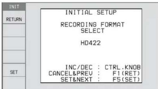 SONY PDW-HR1 - Configuration initiale - 5