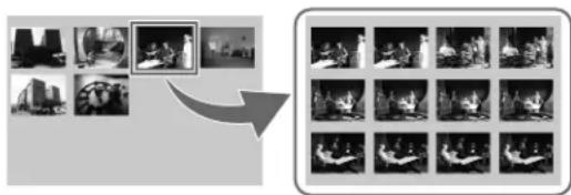 SONY PDW-HR1 - Utilisation de la fonction extension pour trouver des scènes - 1