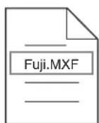 SONY PDW-HR1 - Pour utiliser les plans et les listes de plans dont les noms sont définis par l'utilisateur via des connexions FAM et FTP - 1