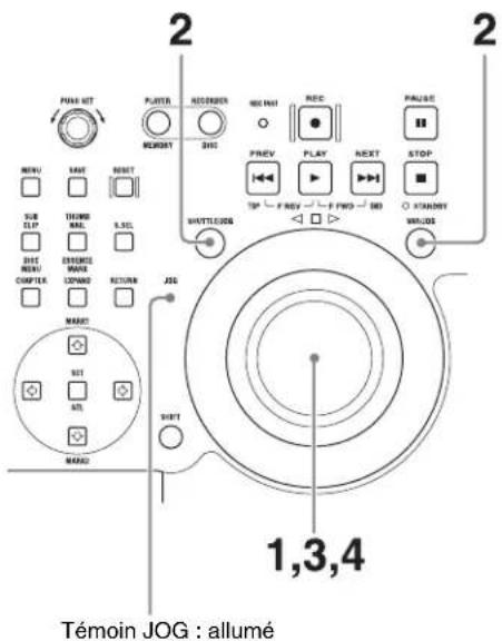 SONY PDW-HR1 - Lecture en mode image par image - 1