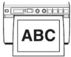 SONY UP-897MD - 시계 반대 방향으로 90 도 회전한 이미지를 인쇄하려면 - 2