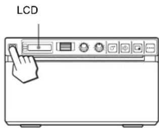 SONY UP-897MD - Inizio dell'operazione di stampa - 1