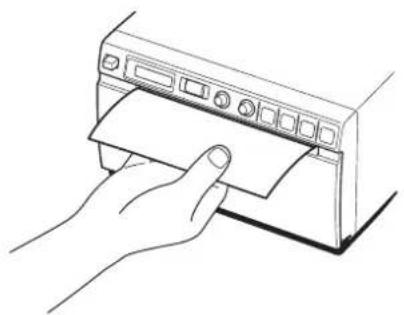 SONY UP-897MD - Pulizia del rullo di supporto - 1