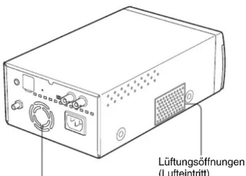 SONY UP-897MD - Aufstellung - 1
