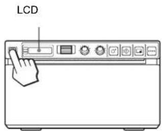 SONY UP-897MD - Grundfunktionen des Menüs - 1