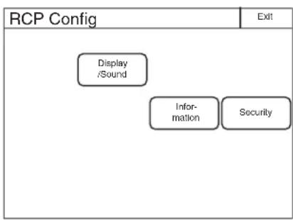 SONY RCP-1501 - Appuyez sur Config. - 2