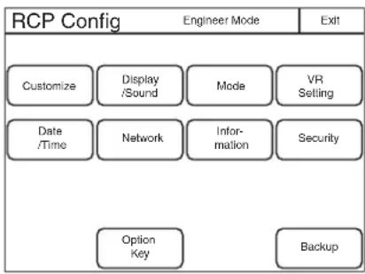 SONY RCP-1501 - Affichez l'écran RCP Config. (page 51) - 1