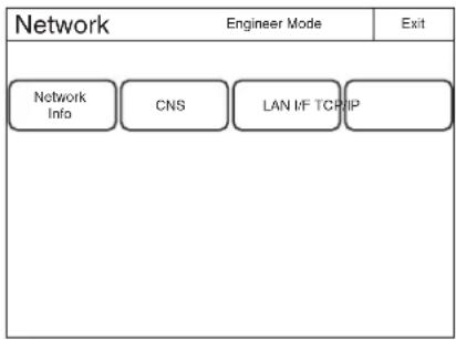 SONY RCP-1501 - Appuyez sur Network. - 1