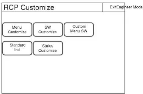 SONY RCP-1501 - Appuyez sur Customize. - 2