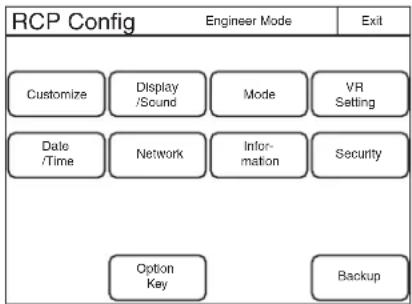 SONY RCP-1501 - Affichez l'écran RCP Config. (page 51) - 1