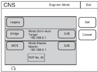 SONY RCP-1501 - Appuyez sur CNS. - 1